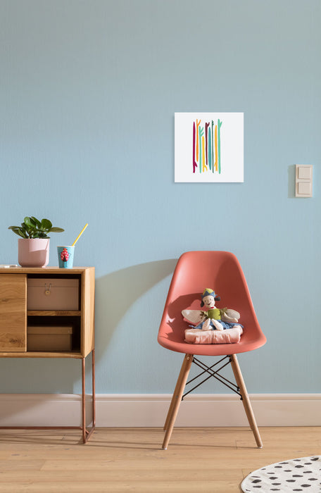 Komar NEU | Keilrahmenbild - Surf Blade - Größe 30 x 30 cm