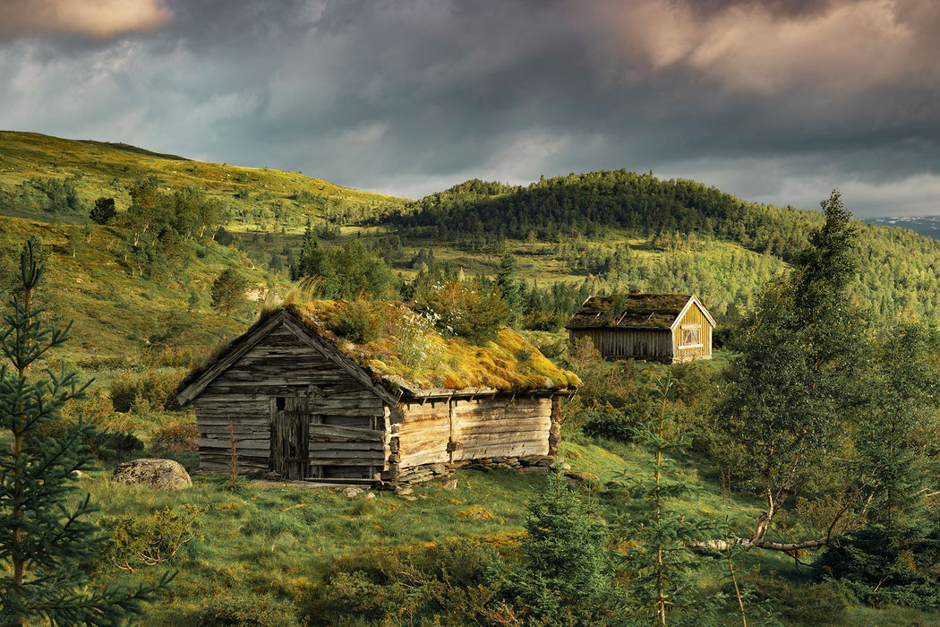 Komar NEU | Keilrahmenbild - Rustic Charme - Größe 60 x 40 cm