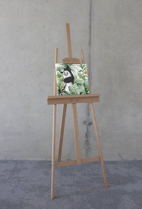 Komar NEU | Keilrahmenbild - Lost Zebra - Größe 30 x 30 cm