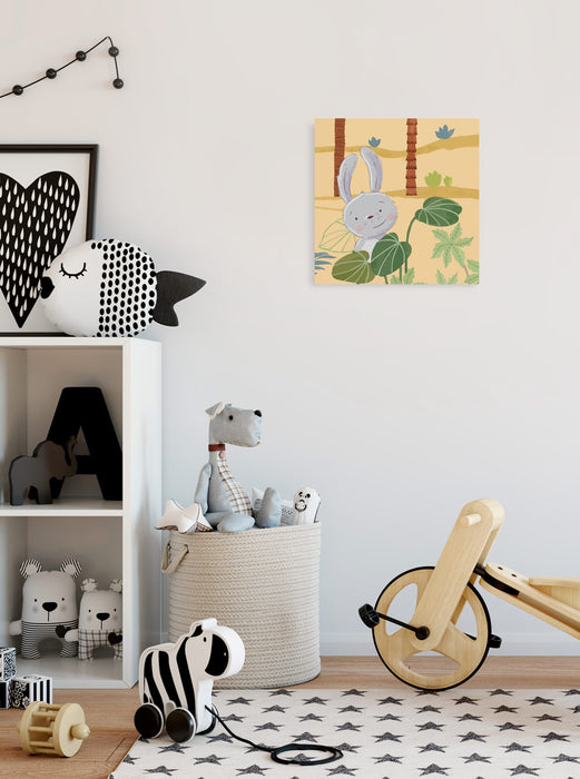 Komar NEU | Keilrahmenbild - Rabbit Food - Größe 30 x 30 cm