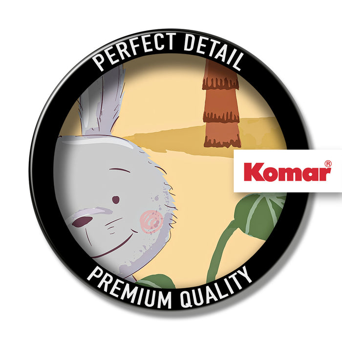 Komar NEU | Keilrahmenbild - Rabbit Food - Größe 30 x 30 cm