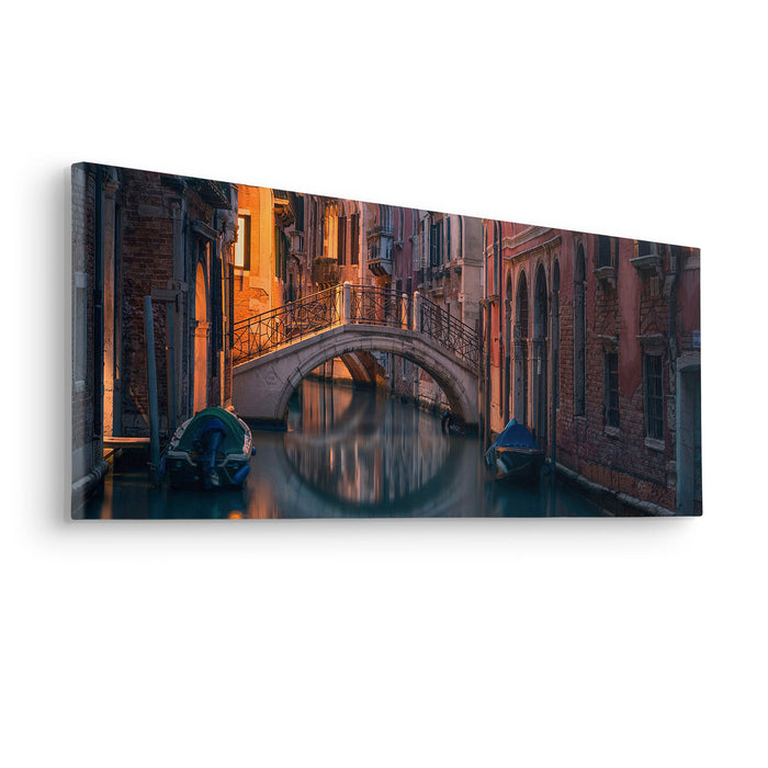 Keilrahmenbild | Night Cruise | 90 x 30 cm