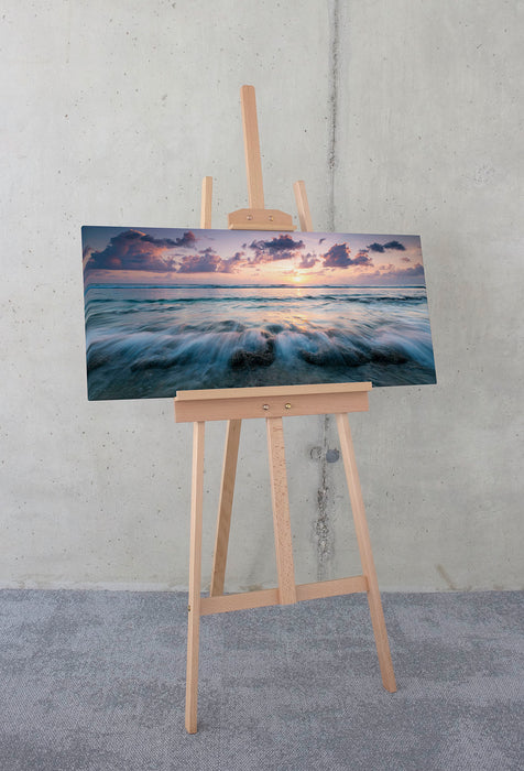 Keilrahmenbild | Broken Waves | 90 x 40 cm