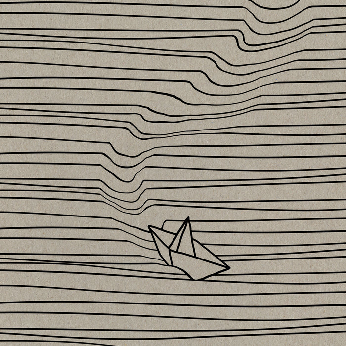 Keilrahmenbild | Against the stream | 30 x 30 cm