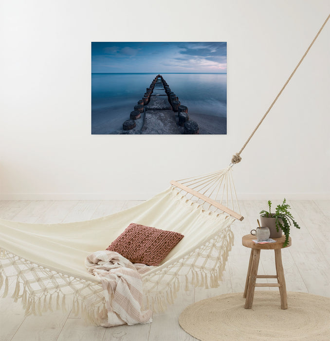 Keilrahmenbild | Ostseebad | 90 x 60 cm