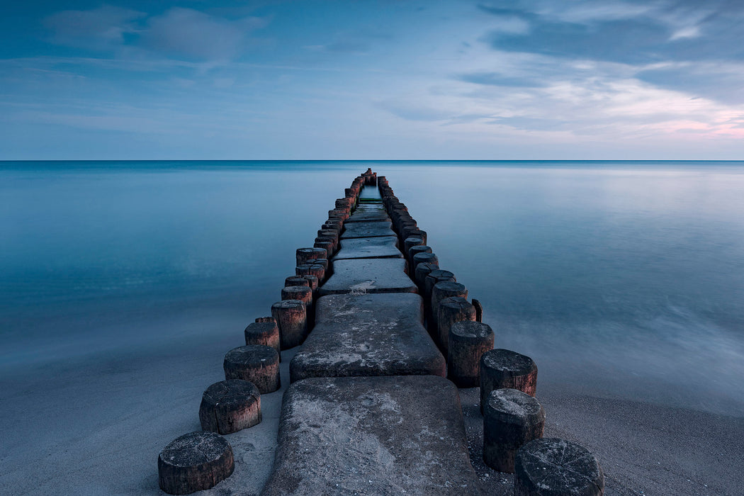 Komar NEU | Keilrahmenbild - Ostseebad - Größe 90 x 60 cm