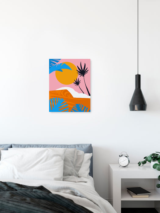 Komar NEU | Keilrahmenbild - Island Hopping - Größe 30 x 40 cm