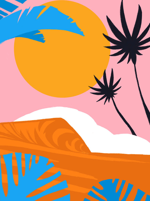 Keilrahmenbild | Island Hopping | 30 x 40 cm