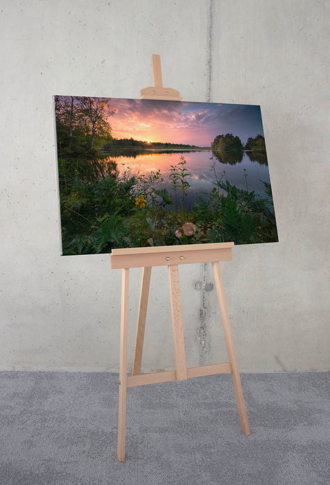Keilrahmenbild | Abends in Schweden | 90 x 60 cm