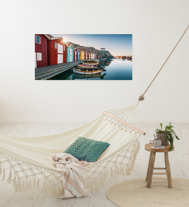 Komar NEU | Keilrahmenbild - Malerische Smögen - Größe 90 x 40 cm