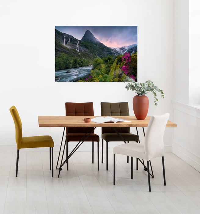 Komar NEU | Keilrahmenbild - Scandinavian Paradise - Größe 90 x 60 cm