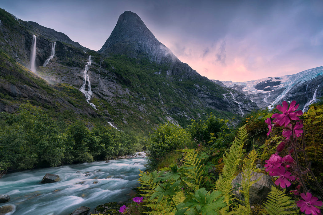 Komar NEU | Keilrahmenbild - Scandinavian Paradise - Größe 90 x 60 cm