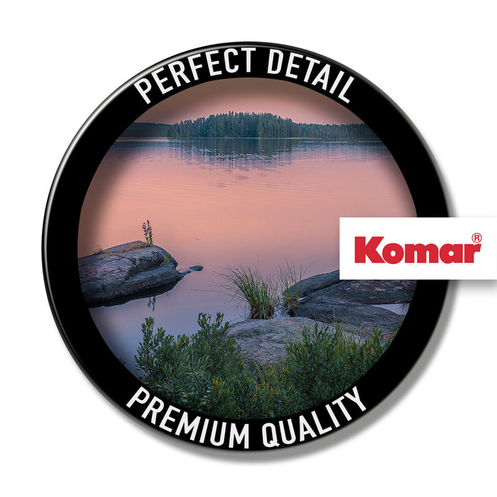 Komar NEU | Keilrahmenbild - Swedish Blues - Größe 90 x 60 cm