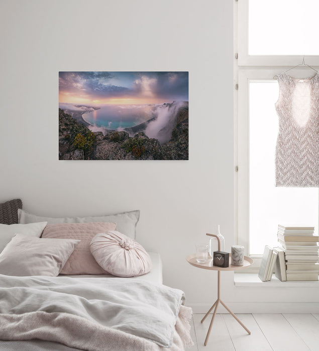 Komar NEU | Keilrahmenbild - Coastal Paradise - Größe 90 x 60 cm