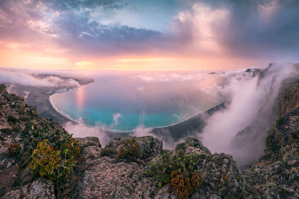 Komar NEU | Keilrahmenbild - Coastal Paradise - Größe 90 x 60 cm