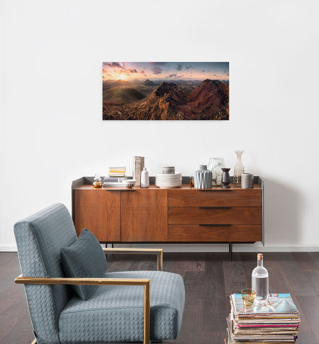 Keilrahmenbild | Primeval Days | 90 x 40 cm