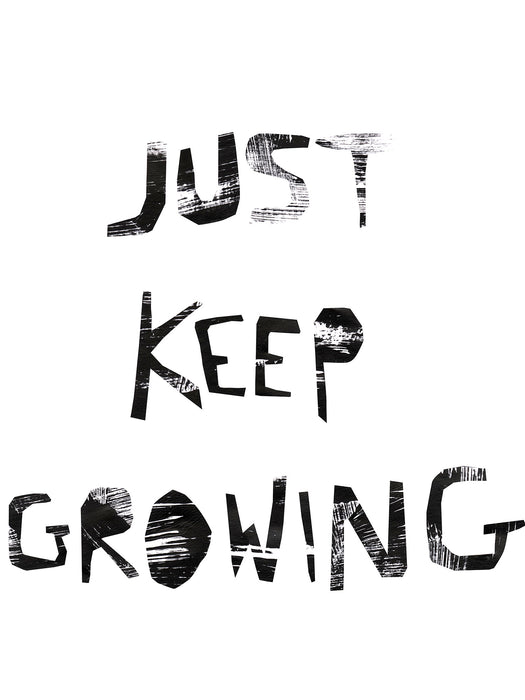 Keilrahmenbild | Growing Up | 30 x 40 cm
