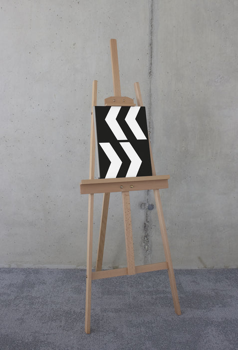 Keilrahmenbild | Typo Arrows | 30 x 40 cm