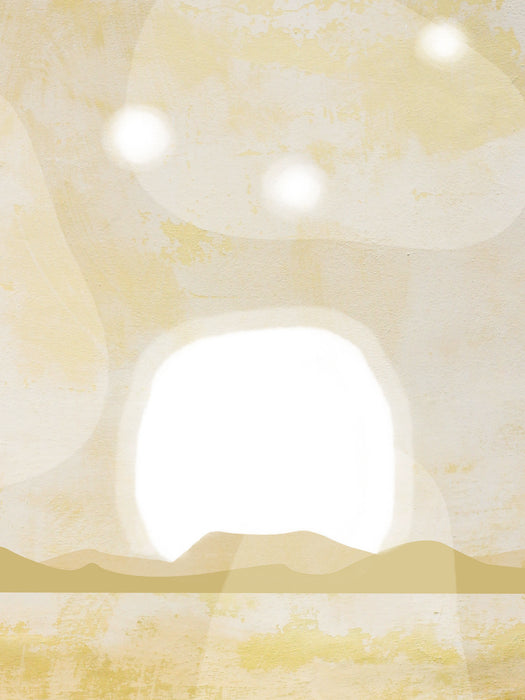 Komar NEU | Keilrahmenbild - Desert Scene - Größe 30 x 40 cm