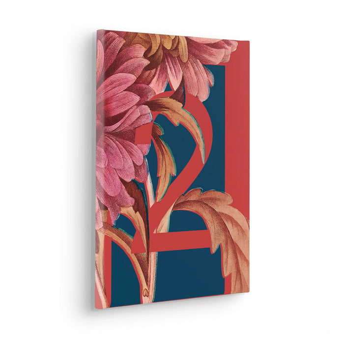 Komar NEU | Keilrahmenbild - Number 2 - Größe 30 x 40 cm