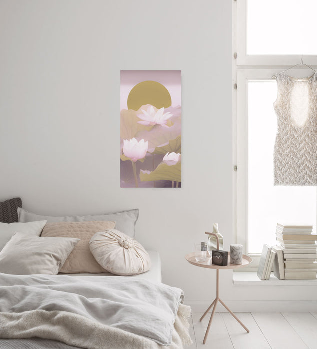 Keilrahmenbild | Ombré Rosé | 30 x 60 cm