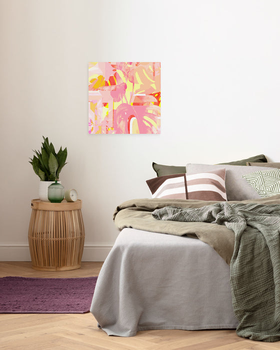 Komar NEU | Keilrahmenbild - Summer Party - Größe 40 x 40 cm