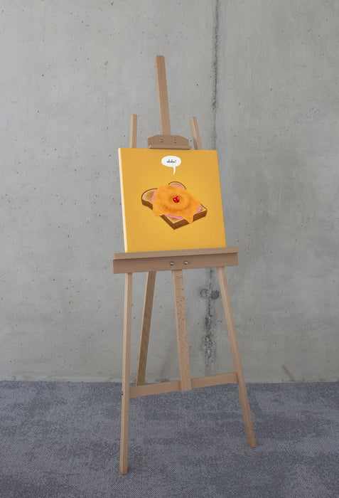 Komar NEU | Keilrahmenbild - Toast Hawaii - Größe 40 x 40 cm