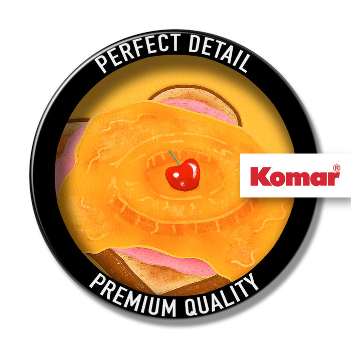 Komar NEU | Keilrahmenbild - Toast Hawaii - Größe 40 x 40 cm