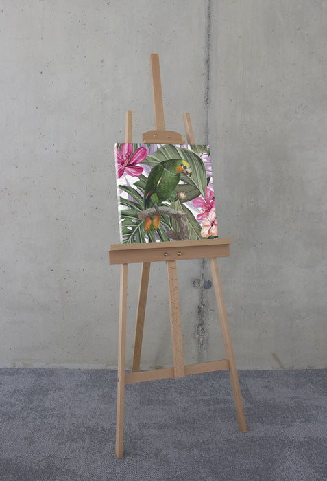 Komar NEU | Keilrahmenbild - Hibiscus Flirt - Größe 40 x 40 cm