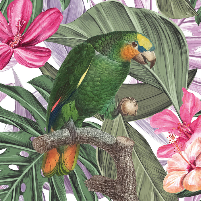 Komar NEU | Keilrahmenbild - Hibiscus Flirt - Größe 40 x 40 cm