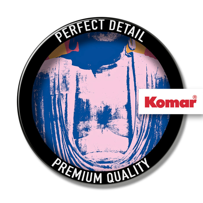 Komar NEU | Keilrahmenbild - Hippie Buddha - Größe 40 x 40 cm