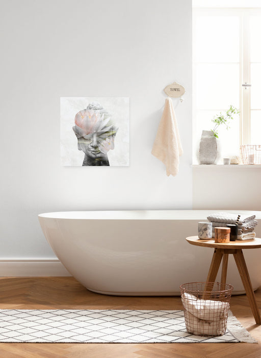 Komar NEU | Keilrahmenbild - Wellness Time - Größe 40 x 40 cm