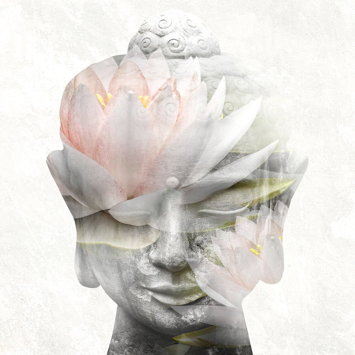 Komar NEU | Keilrahmenbild - Wellness Time - Größe 40 x 40 cm