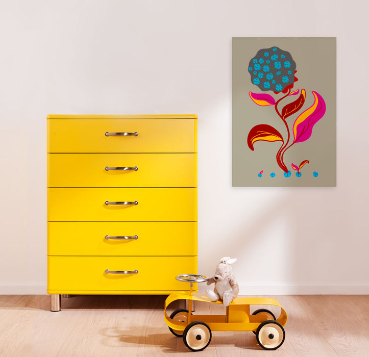 Komar NEU | Keilrahmenbild - Volcano Seeds - Größe 40 x 60 cm