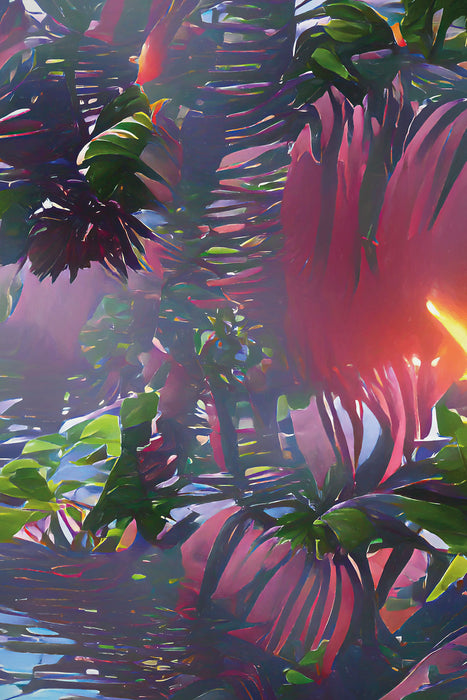 Komar NEU | Keilrahmenbild - Rockabilly - Größe 40 x 60 cm