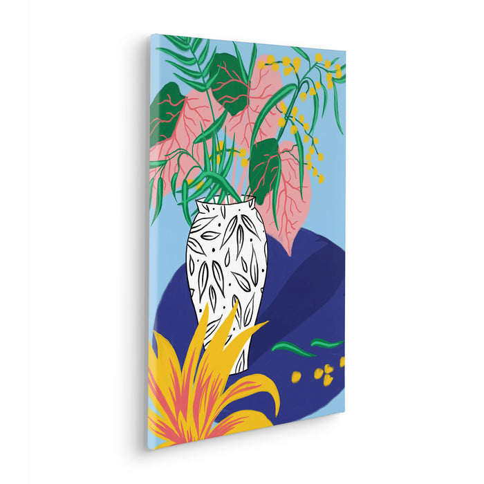 Komar NEU | Keilrahmenbild - Funky Vase - Größe 40 x 60 cm