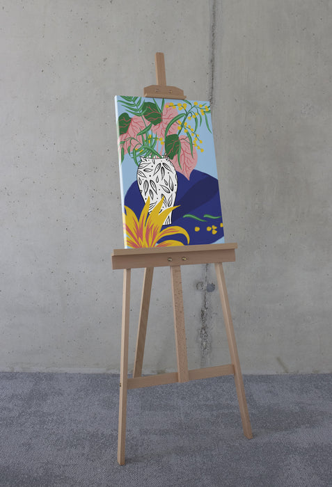 Keilrahmenbild | Funky Vase | 40 x 60 cm