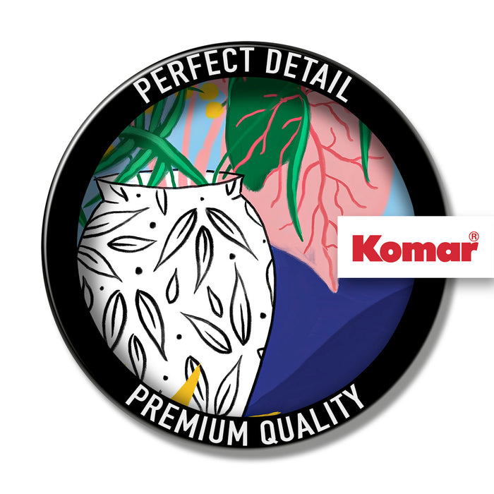 Komar NEU | Keilrahmenbild - Funky Vase - Größe 40 x 60 cm