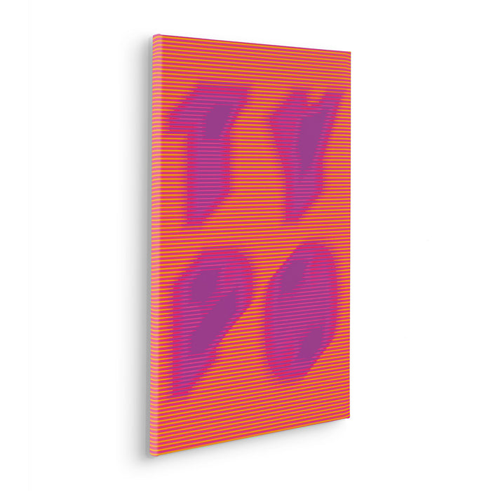 Keilrahmenbild | Blurry Night | 40 x 60 cm