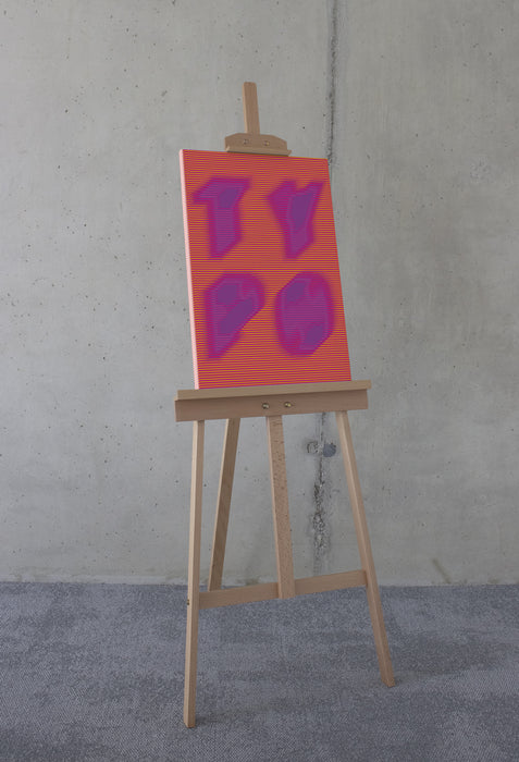 Keilrahmenbild | Blurry Night | 40 x 60 cm