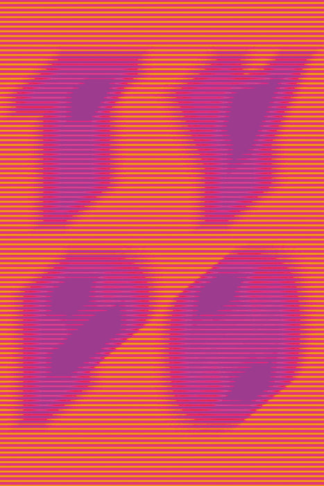 Komar NEU | Keilrahmenbild - Blurry Night - Größe 40 x 60 cm