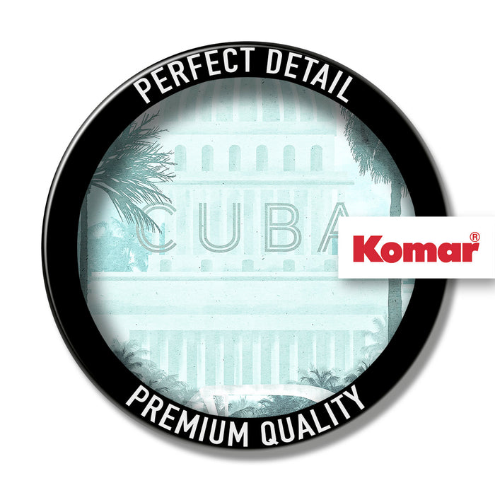 Komar NEU | Keilrahmenbild - Vintage Travel Cuba - Größe 40 x 60 cm