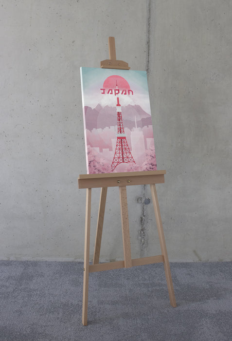 Komar NEU | Keilrahmenbild - Vintage Travel Japan - Größe 40 x 60 cm
