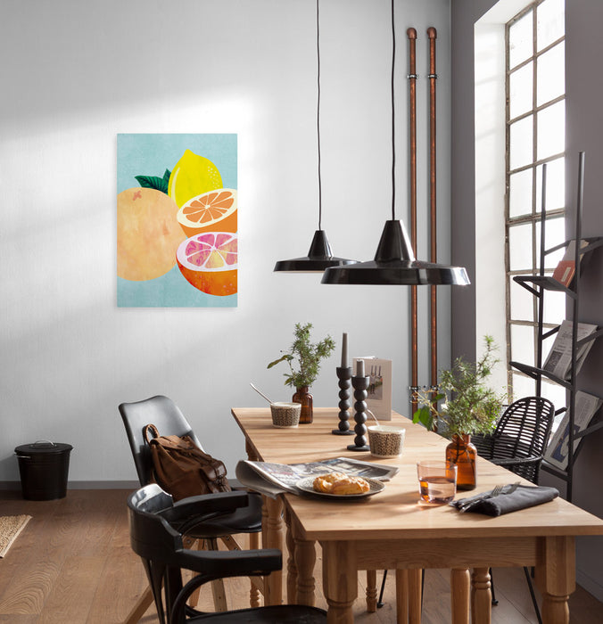 Komar NEU | Keilrahmenbild - Mint and Lemonade - Größe 40 x 60 cm