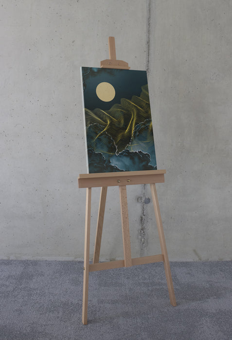 Keilrahmenbild | Moon Waves | 40 x 60 cm