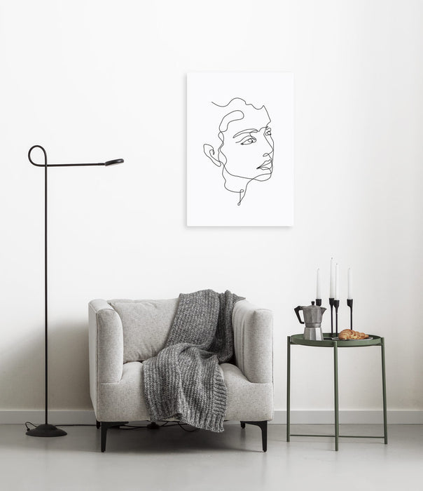 Keilrahmenbild | Sketch me | 40 x 60 cm