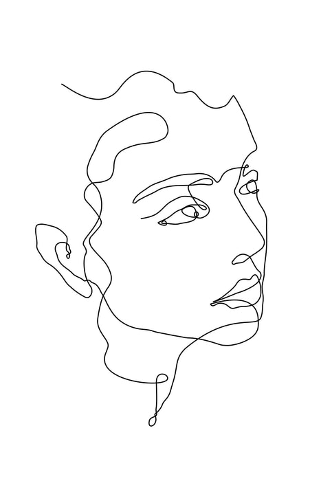 Komar NEU | Keilrahmenbild - Sketch me - Größe 40 x 60 cm