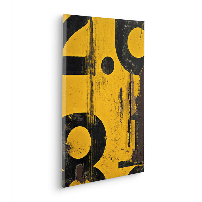 Keilrahmenbild | Used Letters | 40 x 60 cm