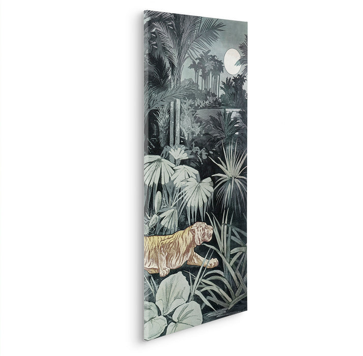 Keilrahmenbild | Creeping Tiger | 40 x 90 cm