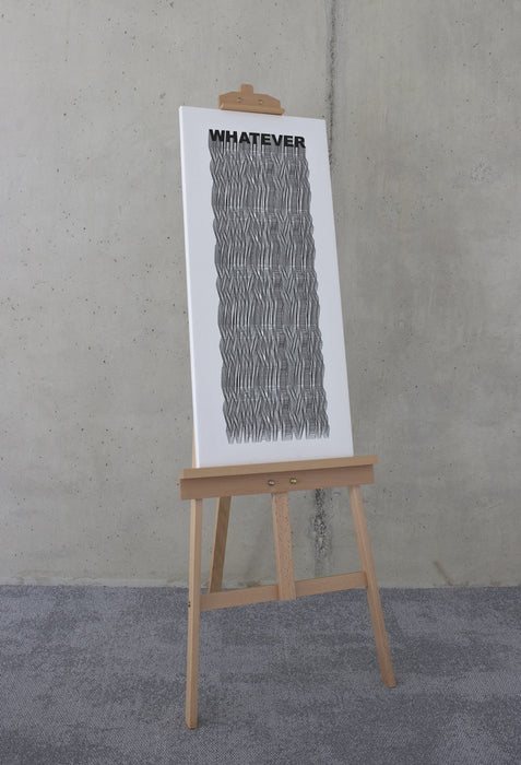 Keilrahmenbild | Typo Whatever | 40 x 90 cm